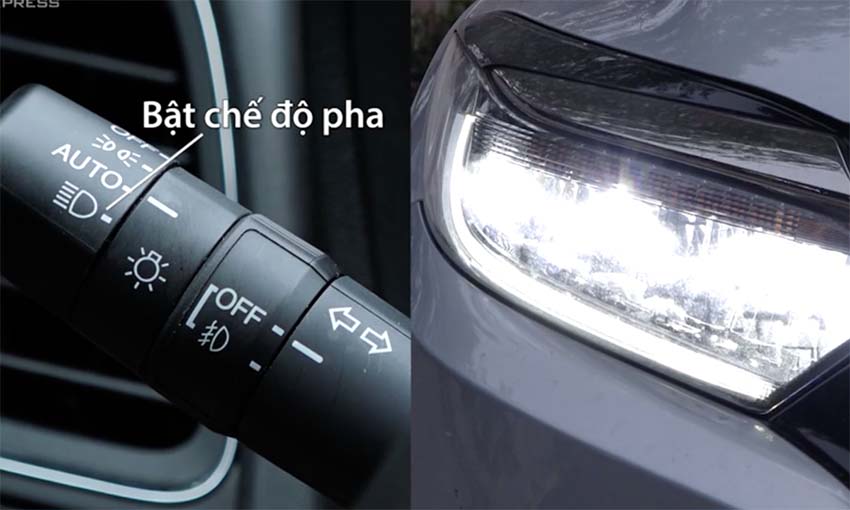 Cách sử dụng công tắc đèn xe ô tô chính xác nhất